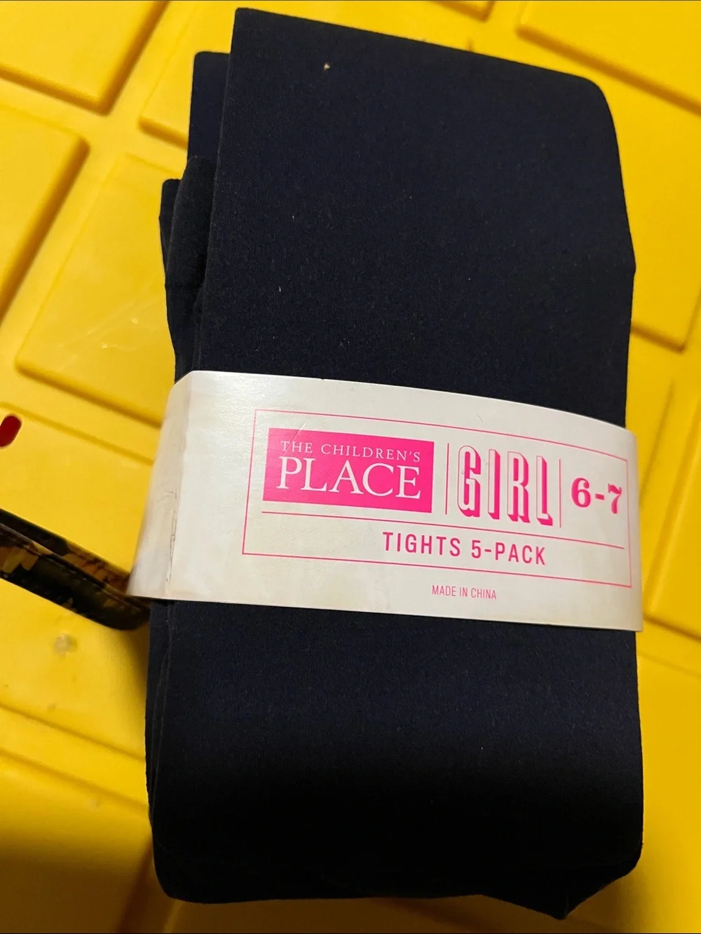 The Children's Place Navy Girl Tights - 5 Pack